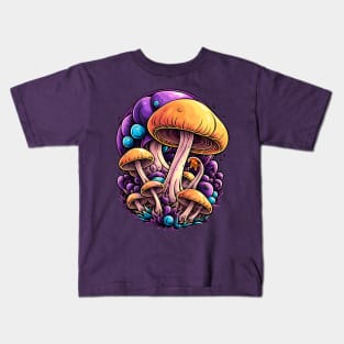 Mushrooms Kids T-Shirt